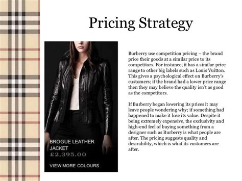 burberry pricing strategy|jonathan kiman.